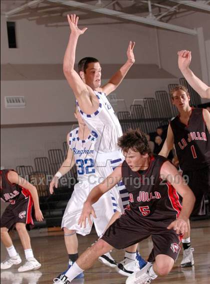 Thumbnail 2 in La Jolla vs. Bingham (MaxPreps Holiday Classic) photogallery.