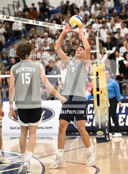 Thumbnail 2 in Corona del Mar vs. Newport Harbor (CIF-SS D1 Final) photogallery.