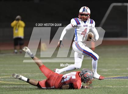 Thumbnail 3 in Faith Baptist @ California School for the Deaf-Riverside (CIF-SS D2 8-Man Final) photogallery.