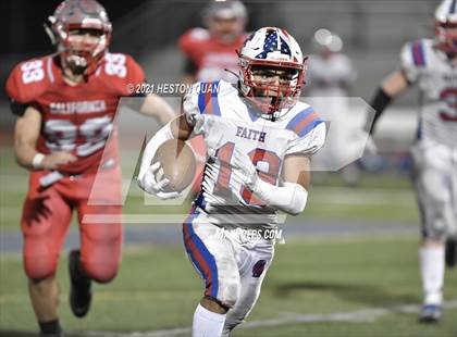 Thumbnail 3 in Faith Baptist @ California School for the Deaf-Riverside (CIF-SS D2 8-Man Final) photogallery.