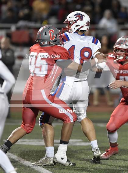 Thumbnail 1 in Faith Baptist @ California School for the Deaf-Riverside (CIF-SS D2 8-Man Final) photogallery.