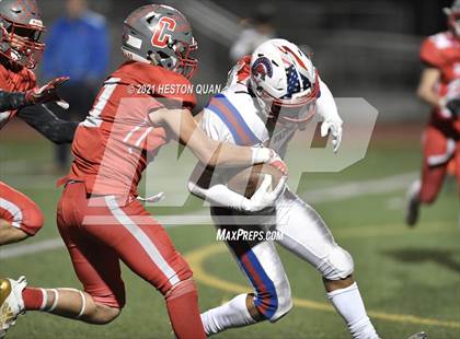 Thumbnail 2 in Faith Baptist @ California School for the Deaf-Riverside (CIF-SS D2 8-Man Final) photogallery.