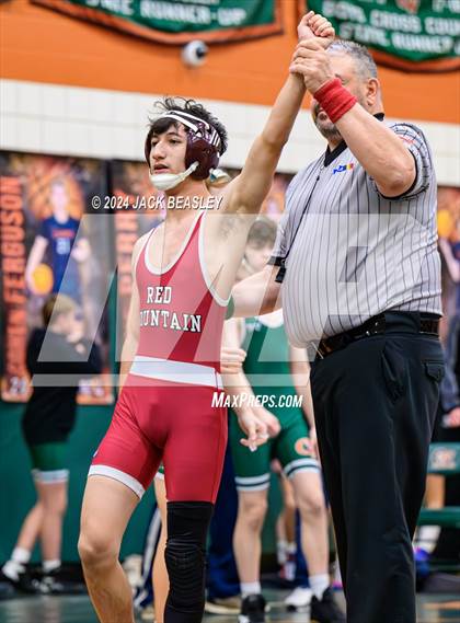 Thumbnail 1 in South Mountain and Red Mountain @ Campo Verde (Senior Night) photogallery.