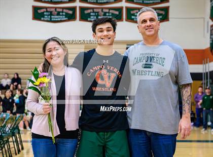 Thumbnail 2 in South Mountain and Red Mountain @ Campo Verde (Senior Night) photogallery.