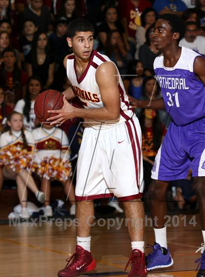 Thumbnail 3 in Cantwell-Sacred Heart vs. Cathedral  photogallery.
