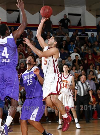 Thumbnail 3 in Cantwell-Sacred Heart vs. Cathedral  photogallery.
