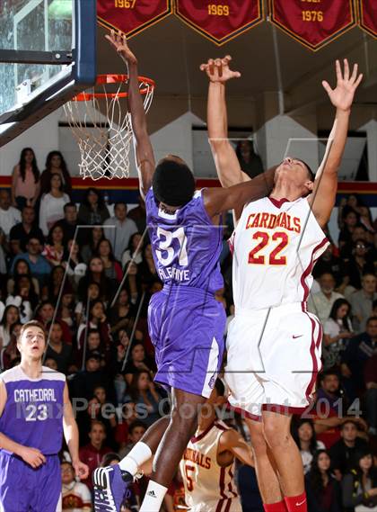 Thumbnail 2 in Cantwell-Sacred Heart vs. Cathedral  photogallery.
