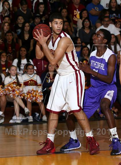Thumbnail 2 in Cantwell-Sacred Heart vs. Cathedral  photogallery.