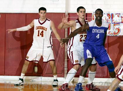 Thumbnail 3 in Cantwell-Sacred Heart vs. Cathedral  photogallery.