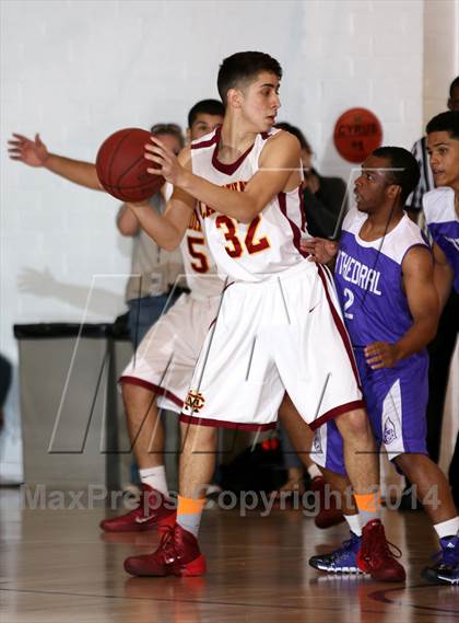 Thumbnail 3 in Cantwell-Sacred Heart vs. Cathedral  photogallery.