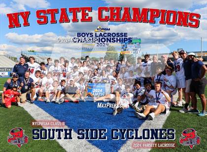 Thumbnail 3 in South Side vs. Victor (NYSPHSAA Class B Final) photogallery.