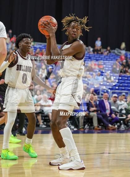 Thumbnail 1 in Flatonia vs. LaPoynor (UIL 2A Basketball State Semifinal) photogallery.