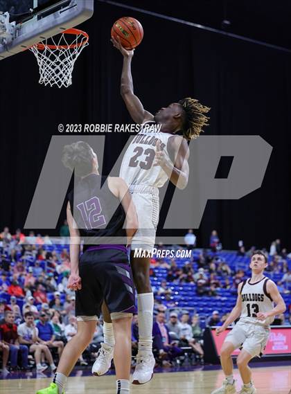 Thumbnail 2 in Flatonia vs. LaPoynor (UIL 2A Basketball State Semifinal) photogallery.
