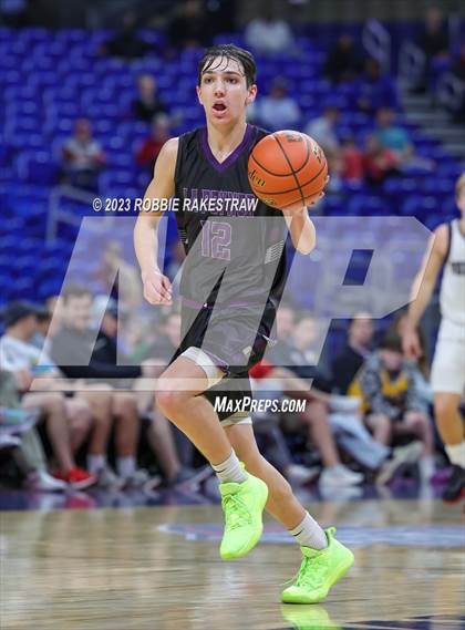 Thumbnail 2 in Flatonia vs. LaPoynor (UIL 2A Basketball State Semifinal) photogallery.