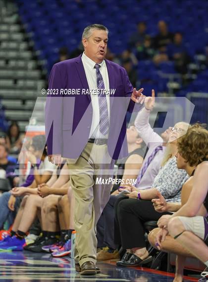 Thumbnail 1 in Flatonia vs. LaPoynor (UIL 2A Basketball State Semifinal) photogallery.