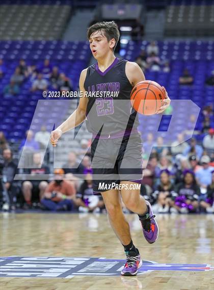 Thumbnail 1 in Flatonia vs. LaPoynor (UIL 2A Basketball State Semifinal) photogallery.