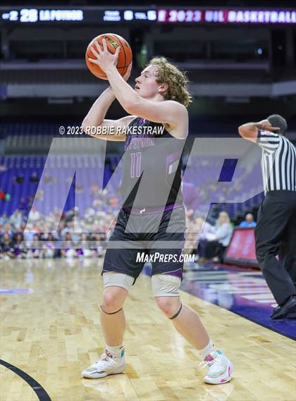 Thumbnail 2 in Flatonia vs. LaPoynor (UIL 2A Basketball State Semifinal) photogallery.