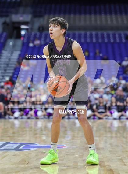 Thumbnail 1 in Flatonia vs. LaPoynor (UIL 2A Basketball State Semifinal) photogallery.