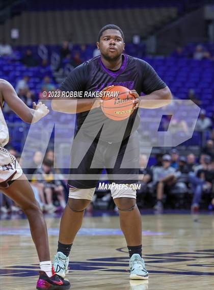 Thumbnail 1 in Flatonia vs. LaPoynor (UIL 2A Basketball State Semifinal) photogallery.