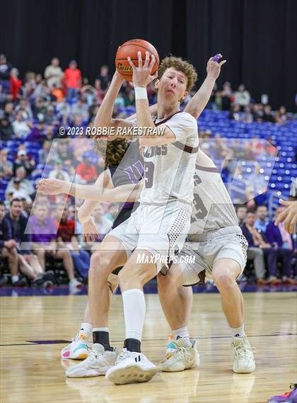 Thumbnail 3 in Flatonia vs. LaPoynor (UIL 2A Basketball State Semifinal) photogallery.
