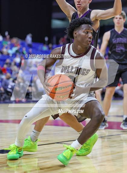 Thumbnail 3 in Flatonia vs. LaPoynor (UIL 2A Basketball State Semifinal) photogallery.