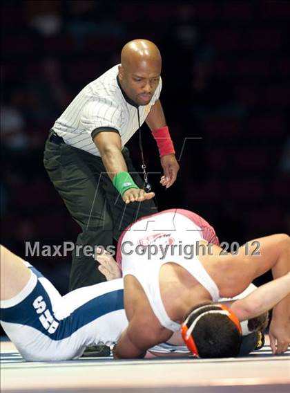 Thumbnail 3 in CIF State Wrestling Championships (Finals) photogallery.