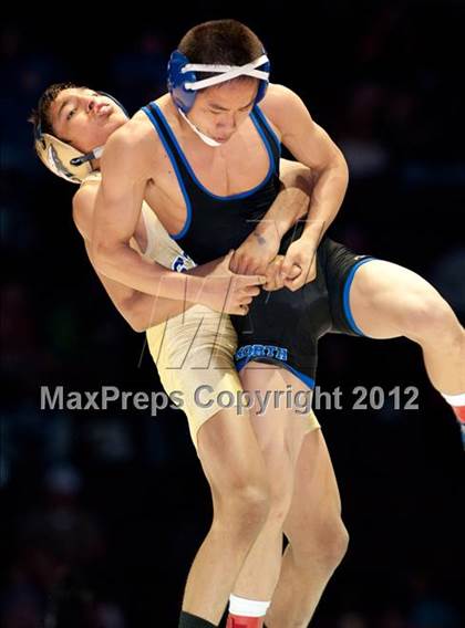 Thumbnail 2 in CIF State Wrestling Championships (Finals) photogallery.