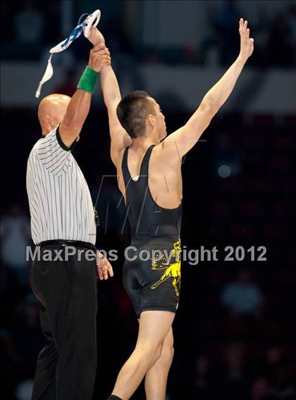 Thumbnail 3 in CIF State Wrestling Championships (Finals) photogallery.