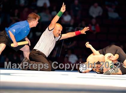 Thumbnail 3 in CIF State Wrestling Championships (Finals) photogallery.