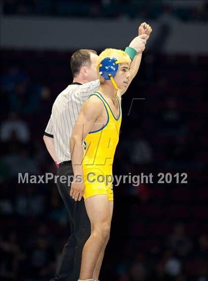 Thumbnail 3 in CIF State Wrestling Championships (Finals) photogallery.