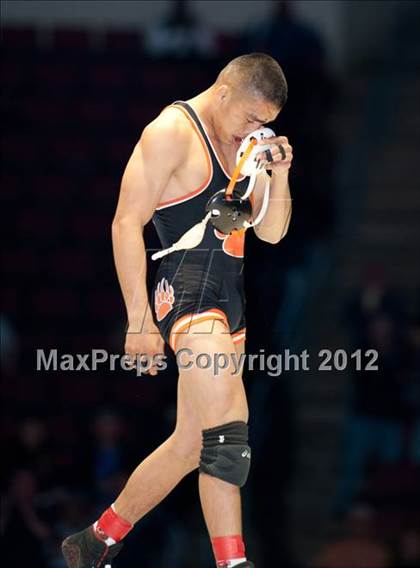 Thumbnail 1 in CIF State Wrestling Championships (Finals) photogallery.