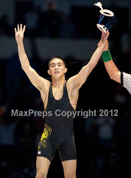 Thumbnail 1 in CIF State Wrestling Championships (Finals) photogallery.