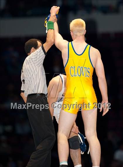 Thumbnail 3 in CIF State Wrestling Championships (Finals) photogallery.