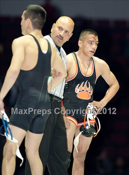 Thumbnail 2 in CIF State Wrestling Championships (Finals) photogallery.