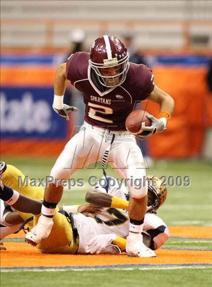 Thumbnail 3 in Sweet Home vs. Burnt Hills-Ballston Lake (NYSPHSAA Class A Final) photogallery.