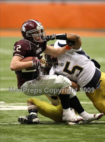 Thumbnail 1 in Sweet Home vs. Burnt Hills-Ballston Lake (NYSPHSAA Class A Final) photogallery.
