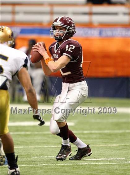 Thumbnail 3 in Sweet Home vs. Burnt Hills-Ballston Lake (NYSPHSAA Class A Final) photogallery.
