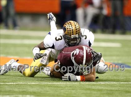 Thumbnail 3 in Sweet Home vs. Burnt Hills-Ballston Lake (NYSPHSAA Class A Final) photogallery.