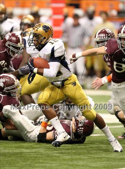 Thumbnail 2 in Sweet Home vs. Burnt Hills-Ballston Lake (NYSPHSAA Class A Final) photogallery.