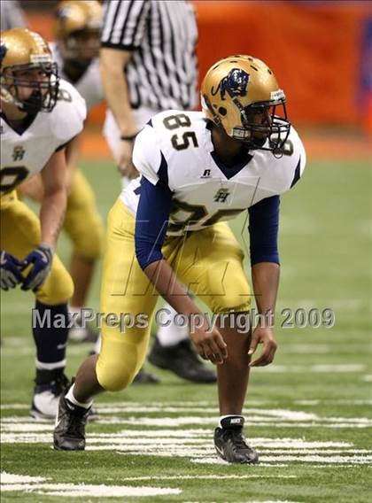 Thumbnail 1 in Sweet Home vs. Burnt Hills-Ballston Lake (NYSPHSAA Class A Final) photogallery.