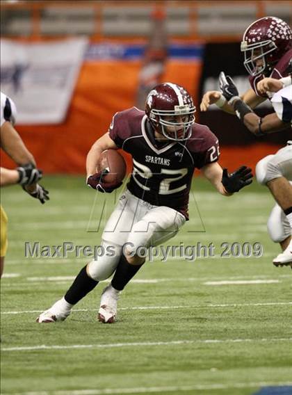 Thumbnail 3 in Sweet Home vs. Burnt Hills-Ballston Lake (NYSPHSAA Class A Final) photogallery.