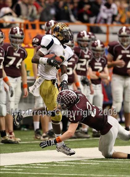 Thumbnail 1 in Sweet Home vs. Burnt Hills-Ballston Lake (NYSPHSAA Class A Final) photogallery.