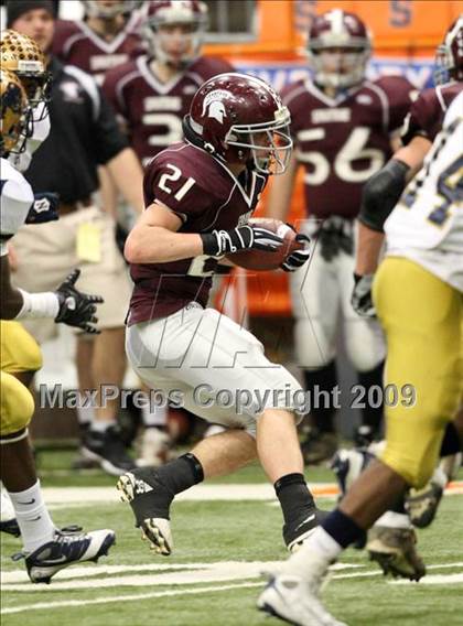 Thumbnail 3 in Sweet Home vs. Burnt Hills-Ballston Lake (NYSPHSAA Class A Final) photogallery.
