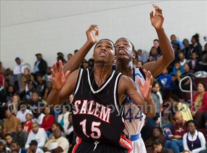 Thumbnail 2 in Salem vs Lakeland (Kings Fork High School) photogallery.