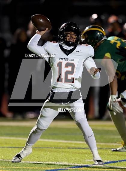 Thumbnail 2 in Pittsburg vs. San Ramon Valley (CIF NCS D1 Final) photogallery.