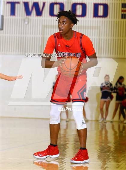 Thumbnail 1 in Crossroads vs. Brentwood School photogallery.