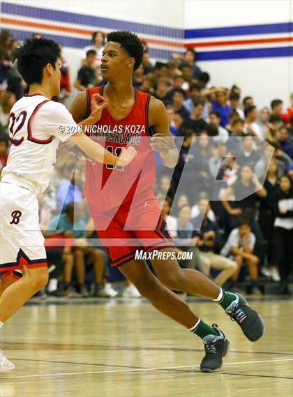 Thumbnail 3 in Crossroads vs. Brentwood School photogallery.