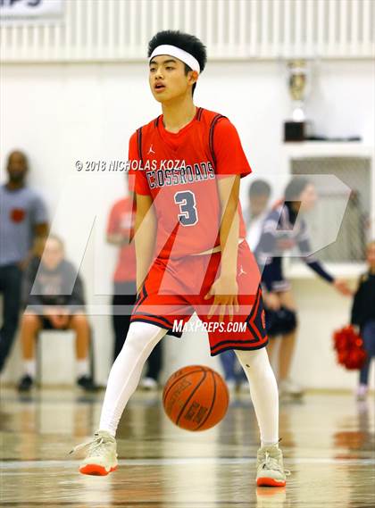 Thumbnail 3 in Crossroads vs. Brentwood School photogallery.
