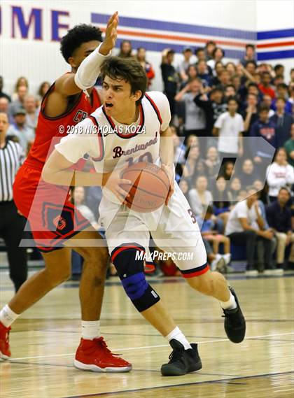 Thumbnail 3 in Crossroads vs. Brentwood School photogallery.