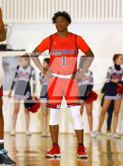 Thumbnail 1 in Crossroads vs. Brentwood School photogallery.